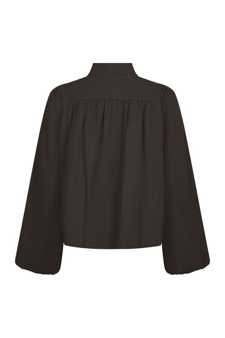 Neo Noir - Tirsa Twill Jacket 168103 - 676 - Dark Brown