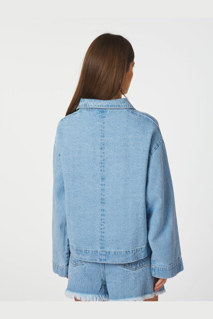 Neo Noir - Titan Denim Jacket 165669 - 145 - Light Blue