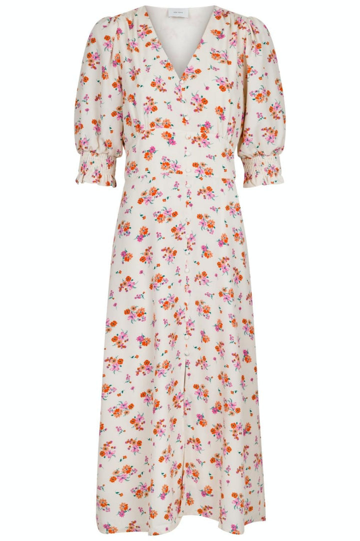 Neo Noir - Valley Fairytale Dress - Creme Kjoler 
