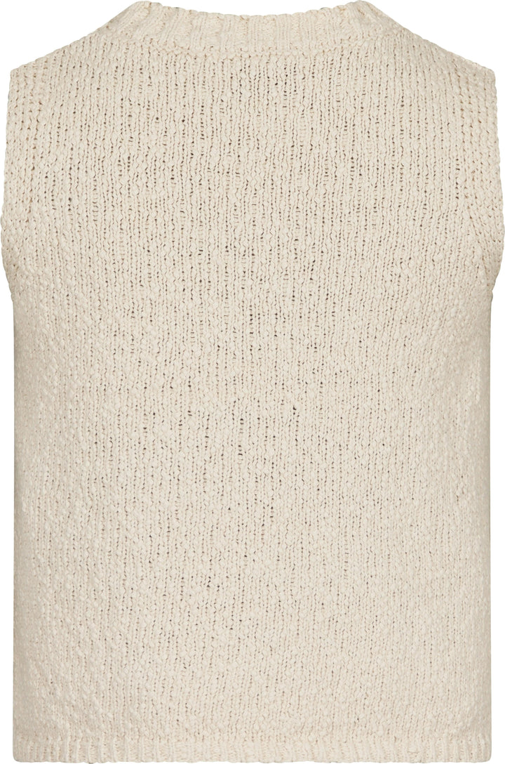 Neo Noir - Virena Knit Vest - Sand