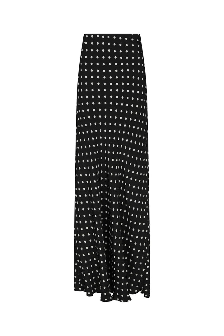 Neo Noir - Viso Crepe Dot Skirt 167940 - 100 - Black