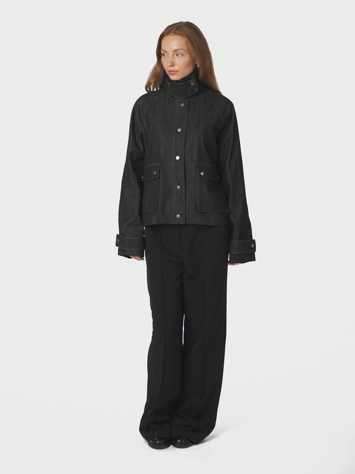 Neo Noir - Vista Denim Cord Jacket 164643 - 534 - Dark Blue Jakker 