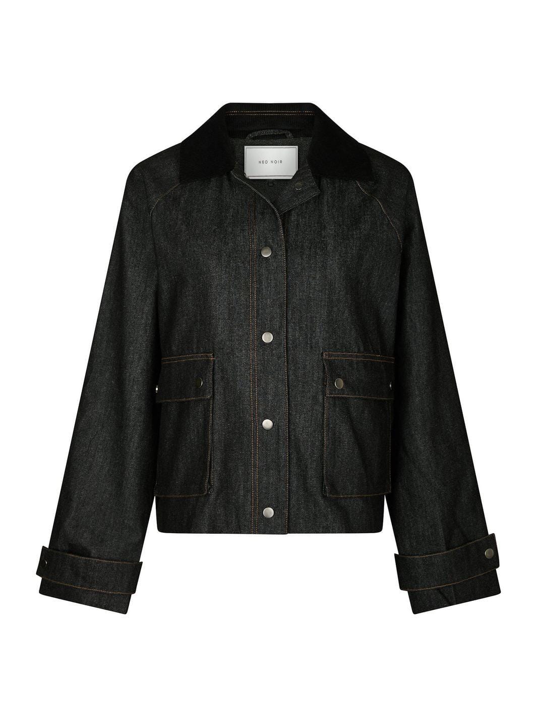Neo Noir - Vista Denim Cord Jacket 164643 - 534 - Dark Blue Jakker 