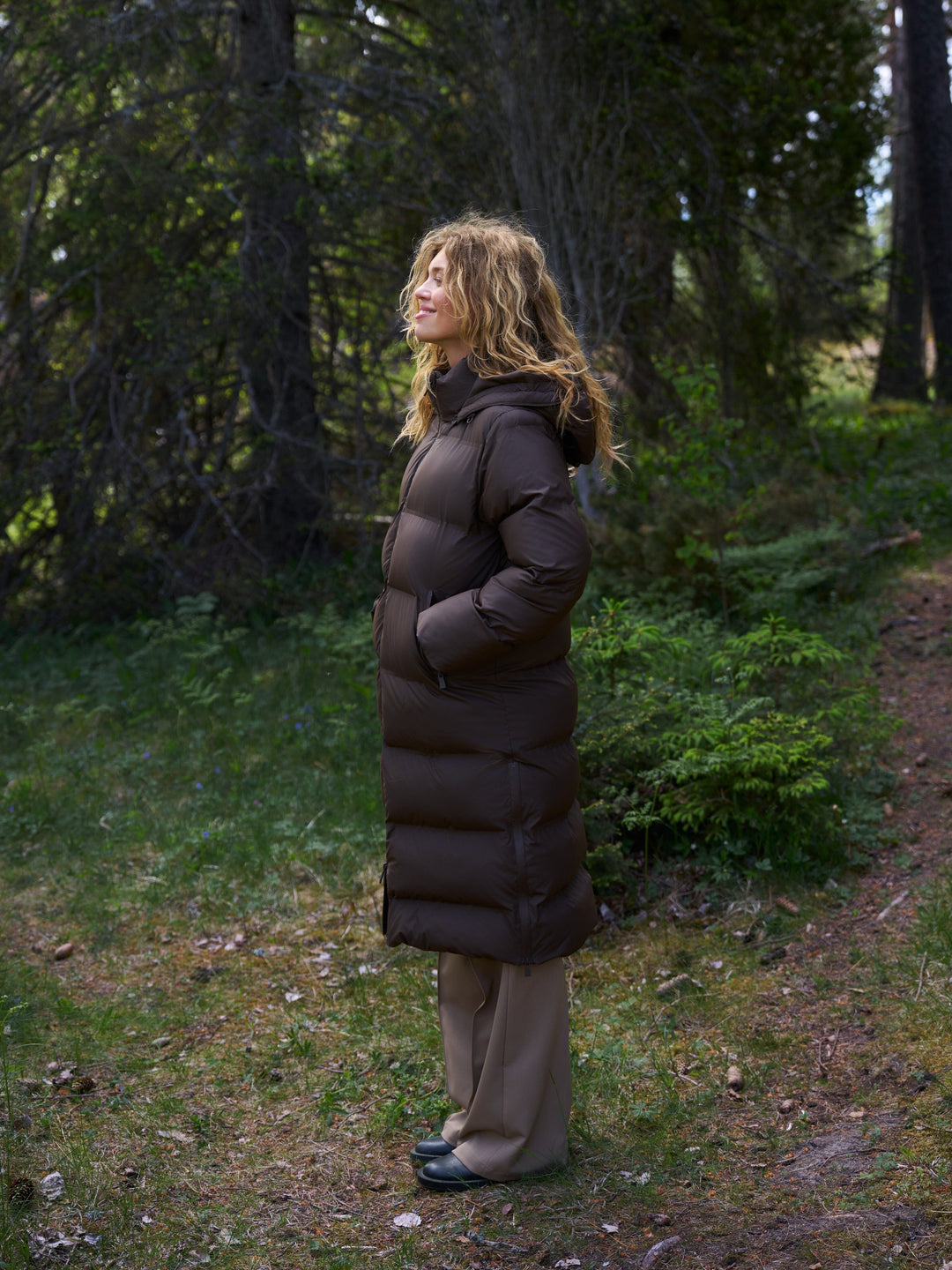 Neo Noir - Viviana C Puffer Jacket 158083 - 676 - Dark Brown Jakker 
