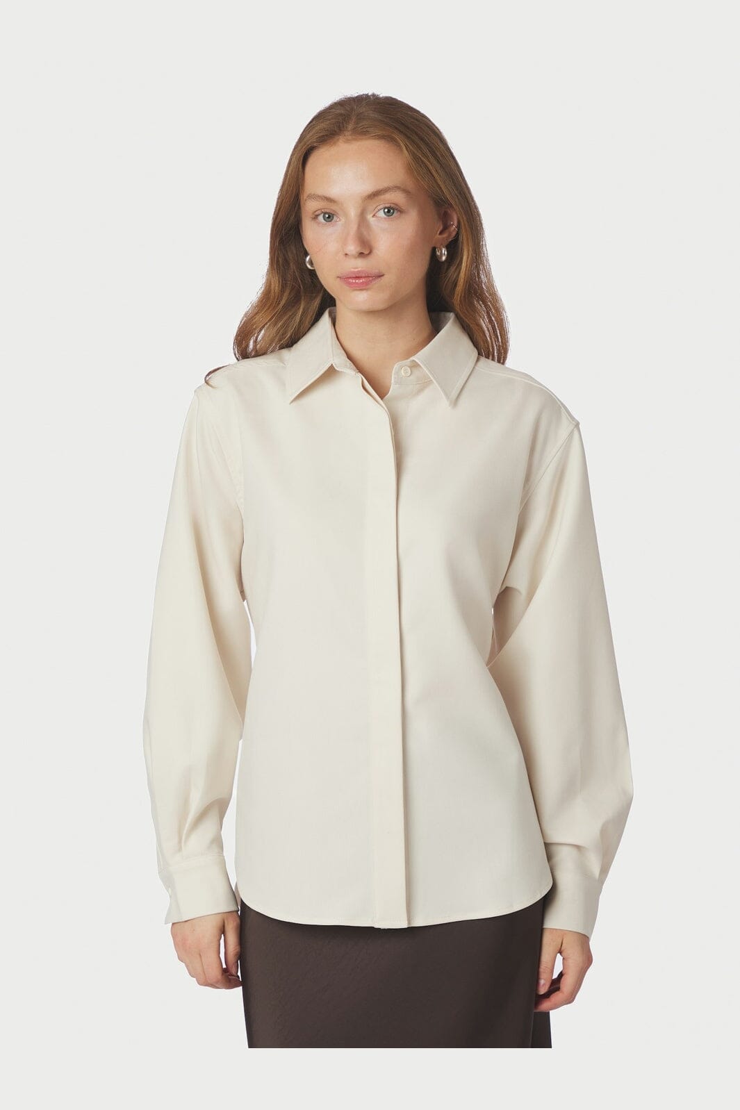 Neo Noir - Waldis Solid Shirt 163992 - 122 - Creme