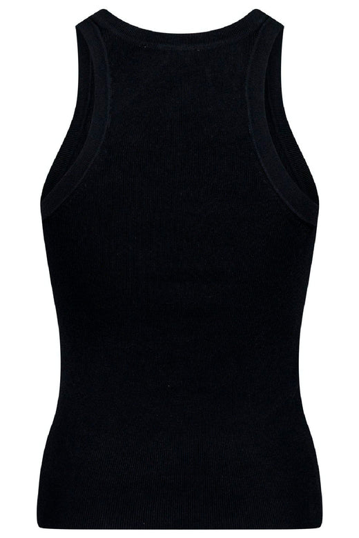 Neo Noir - Willy Knitted Top - Black Toppe 