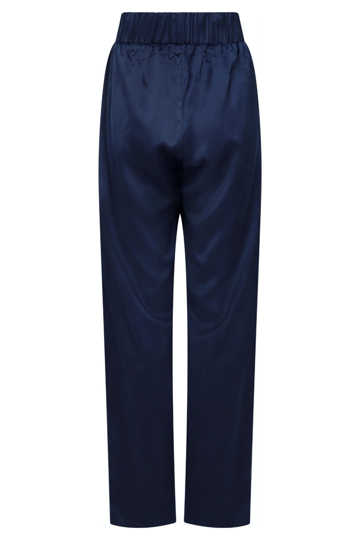 Neo Noir - Winnie Solid Pants - Dark Navy Bukser 