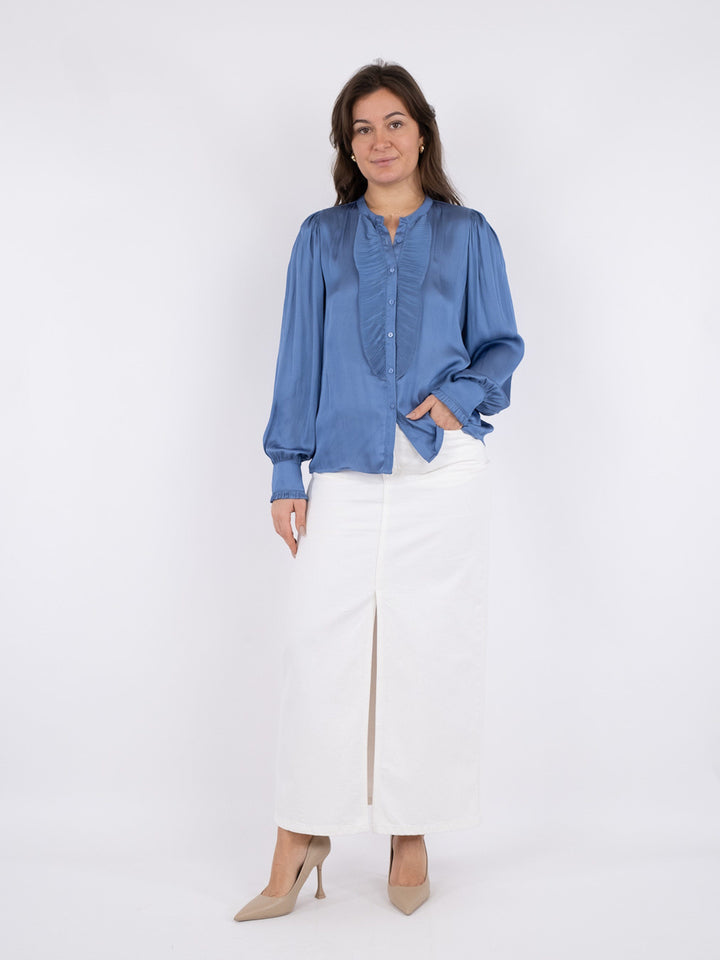 Neo Noir - Zola Blouse - Blue