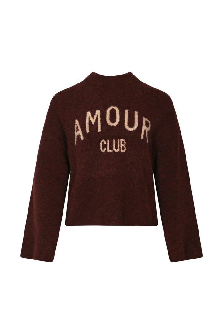 Noella - Amour Club Knit 14350001 - 1401 - Wine Beige