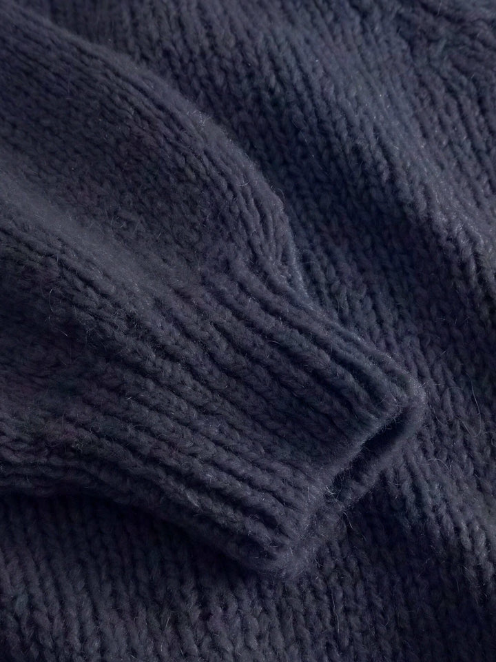 Noella - Fora Knit Cardigan - 007 Navy Cardigans 
