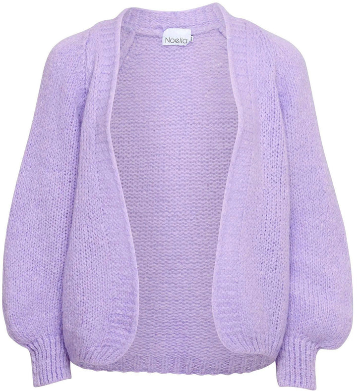 Noella - Fora Knit Cardigan - Pale Lavender Cardigans 