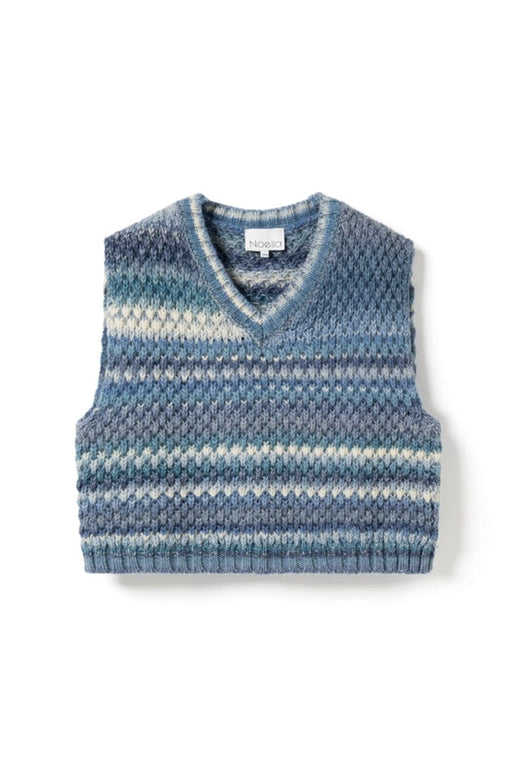 Noella - Gio Knit Vest 10872143 - 663 - Sky Mix