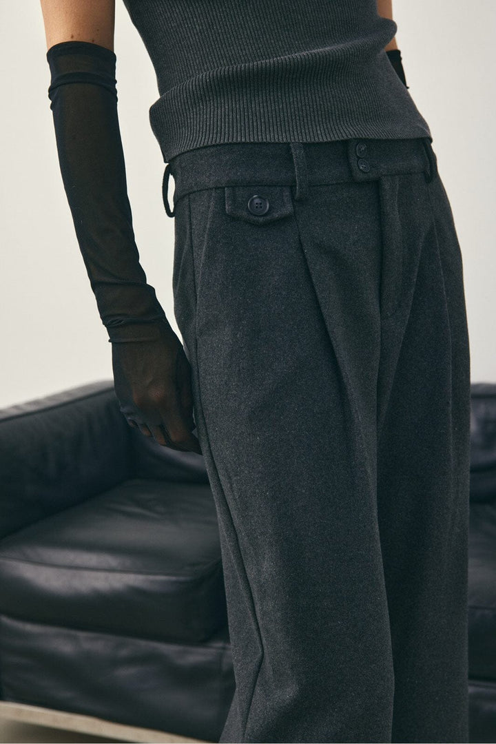 Noella - Joann Pants 11790035 - 1252 - Dark Grey Mel.