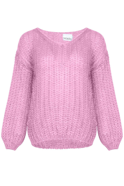 Noella - Joseph Knit Sweater - 599 Dusty Pink Strikbluser 