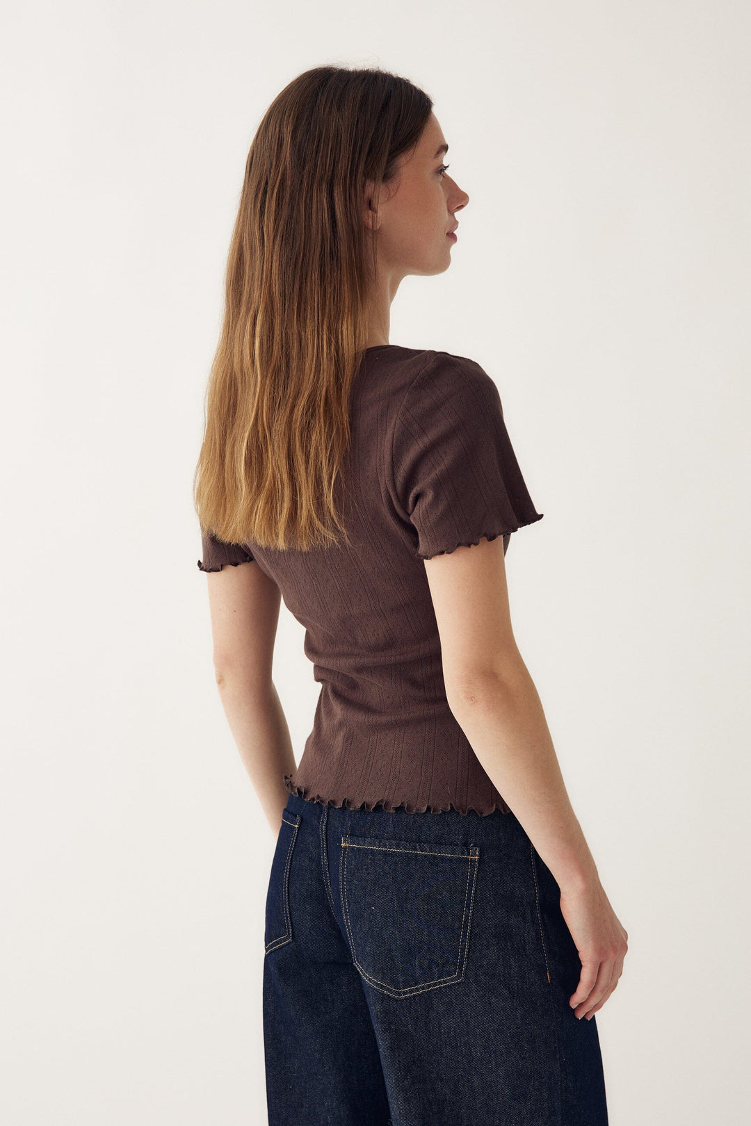 Noella - Julietta Top 10980020 - 674 - Chocolate T-shirts 