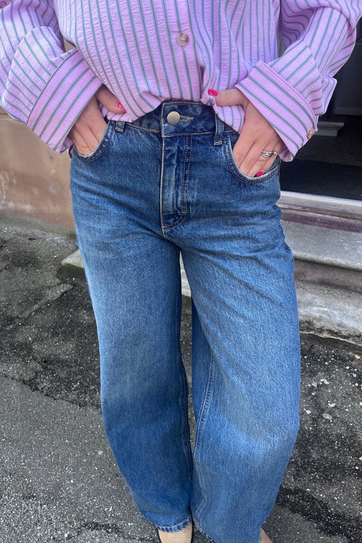 Noella - Katy Jeans 13420001 - 1332 - Blue Vintage Wash Jeans 