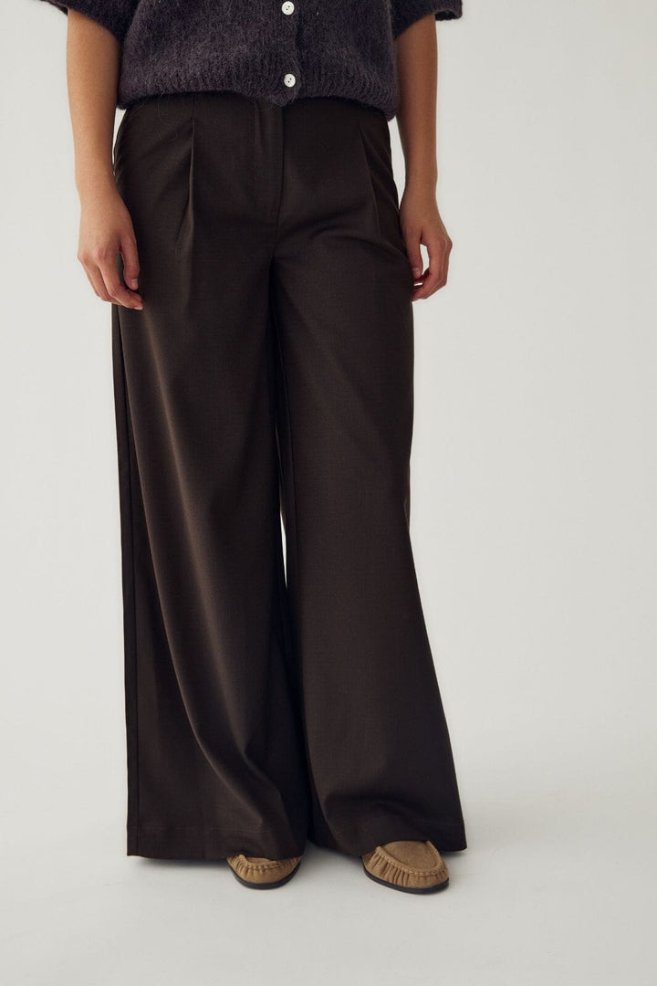 Noella - Kazia Pants 12700026 - 674 - Chocolate Bukser 
