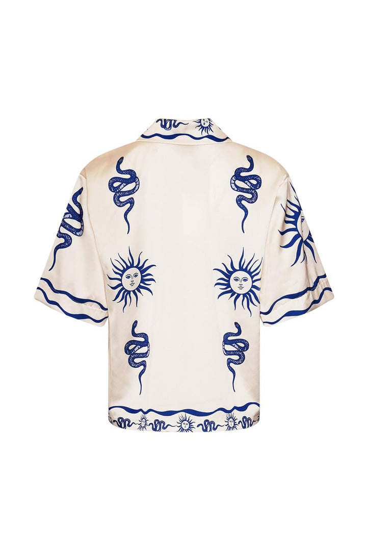 Noella - Kealy Shirt 13060001 - 1313 Chana Blue Print