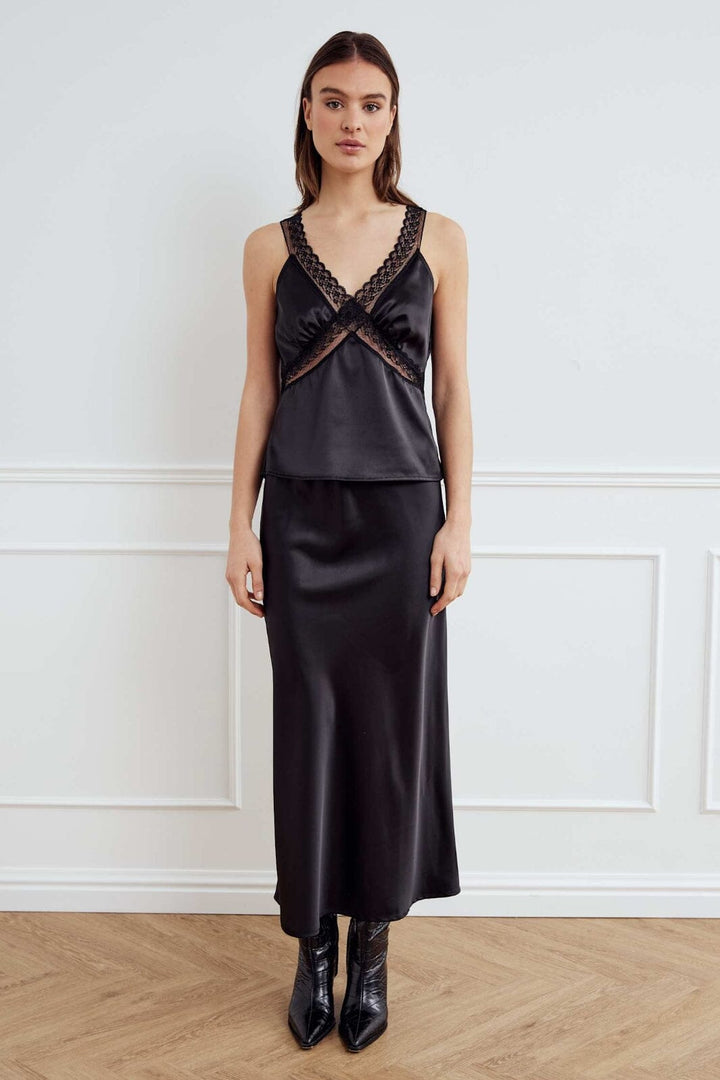 Noella - Laurentina Blouse 14050002 - 004 - Black Bluser 