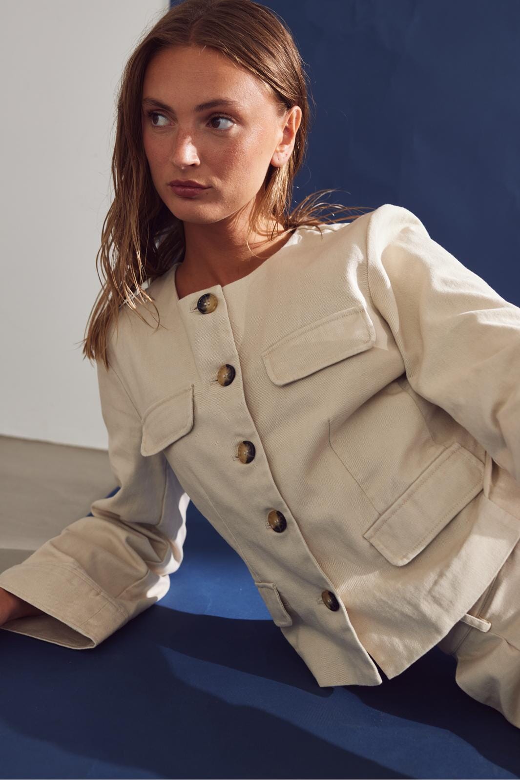 Noella - Laylah Jacket 12770012 - 974 Ivory