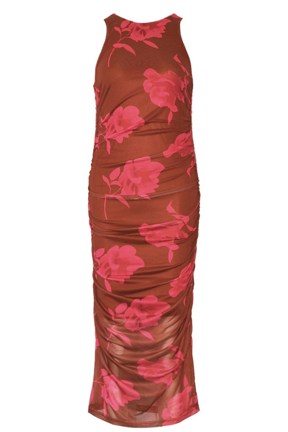 Noella - Leanna Dress 13460002 - 1337 Cassie Brown Print Kjoler 