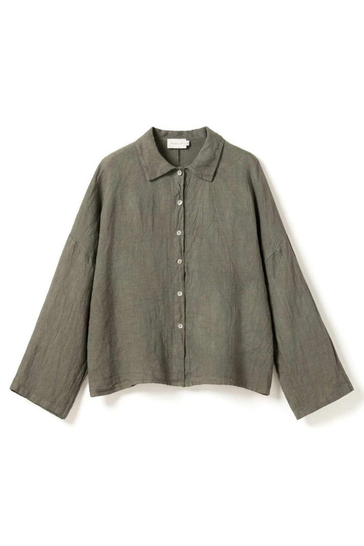 Noella - Leanora Shirt 14700002 - 1468 - Green Leaf Skjorter 