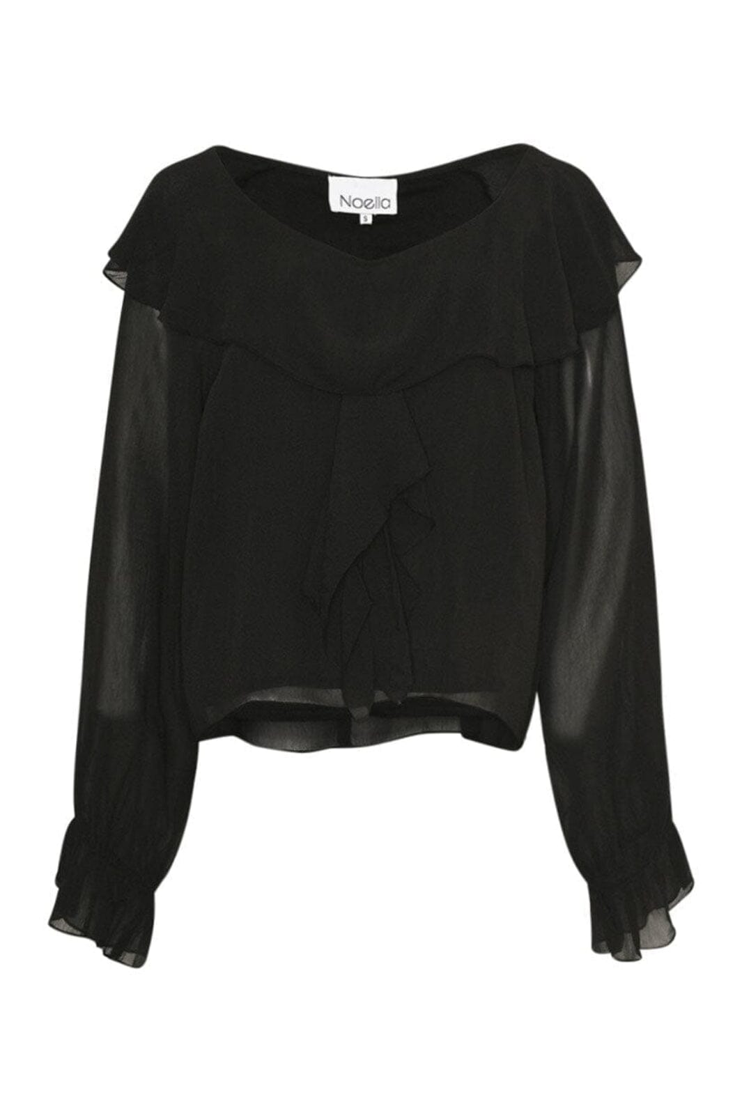 Noella - Leiana Blouse 14230001 - 004 - Black Bluser 