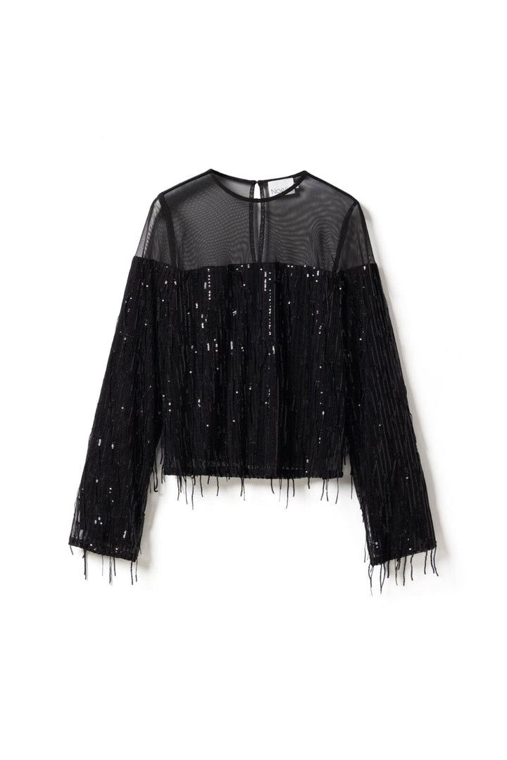 Noella - Leoda Top 14550002 - 004 - Black Bluser 