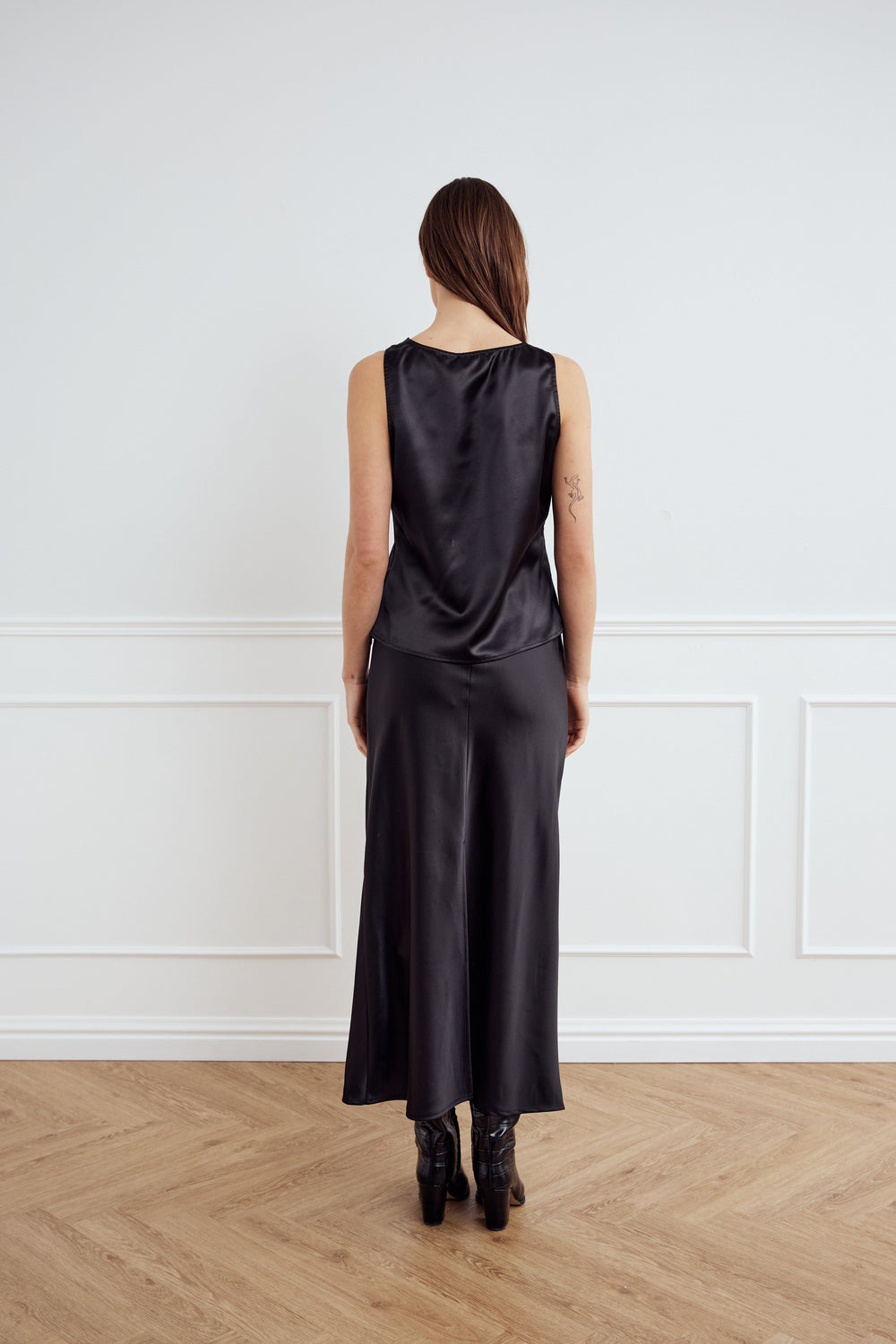 Noella - Leonora Skirt 14050003 - 004 - Black Nederdele 