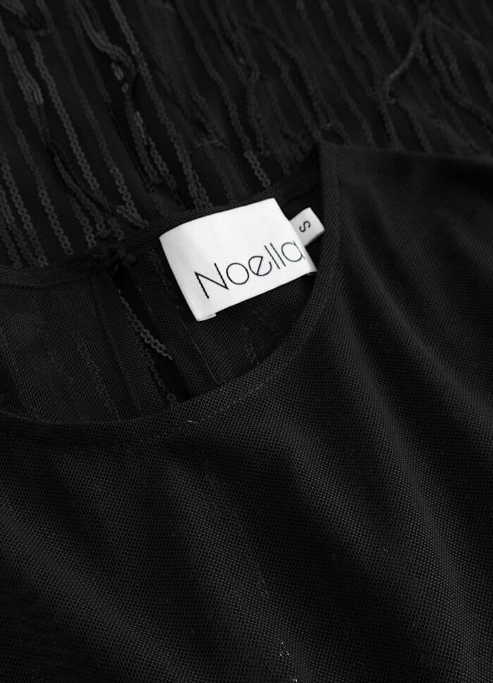 Noella - Leyah Dress 14550001 - 004 - Black Kjoler 
