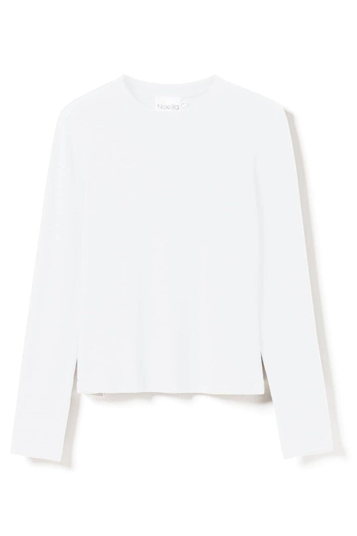 Noella - Lidie Ls Top 14090001 - 028 - White Bluser 