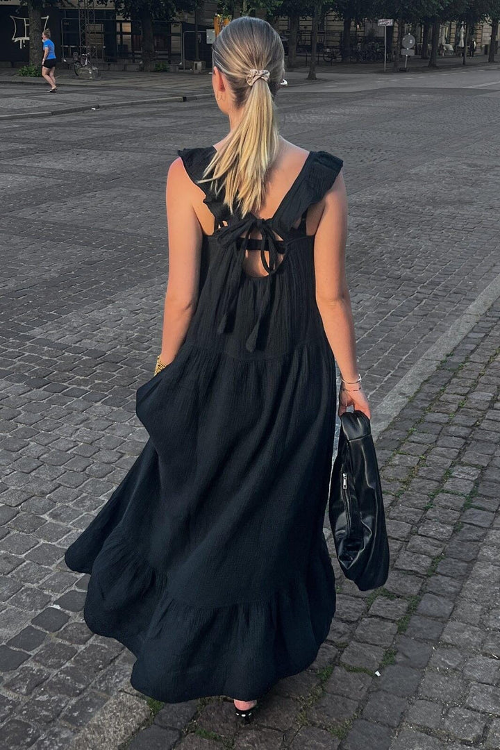 Noella - Lina Dress 13110002 - 004 - Black Kjoler 