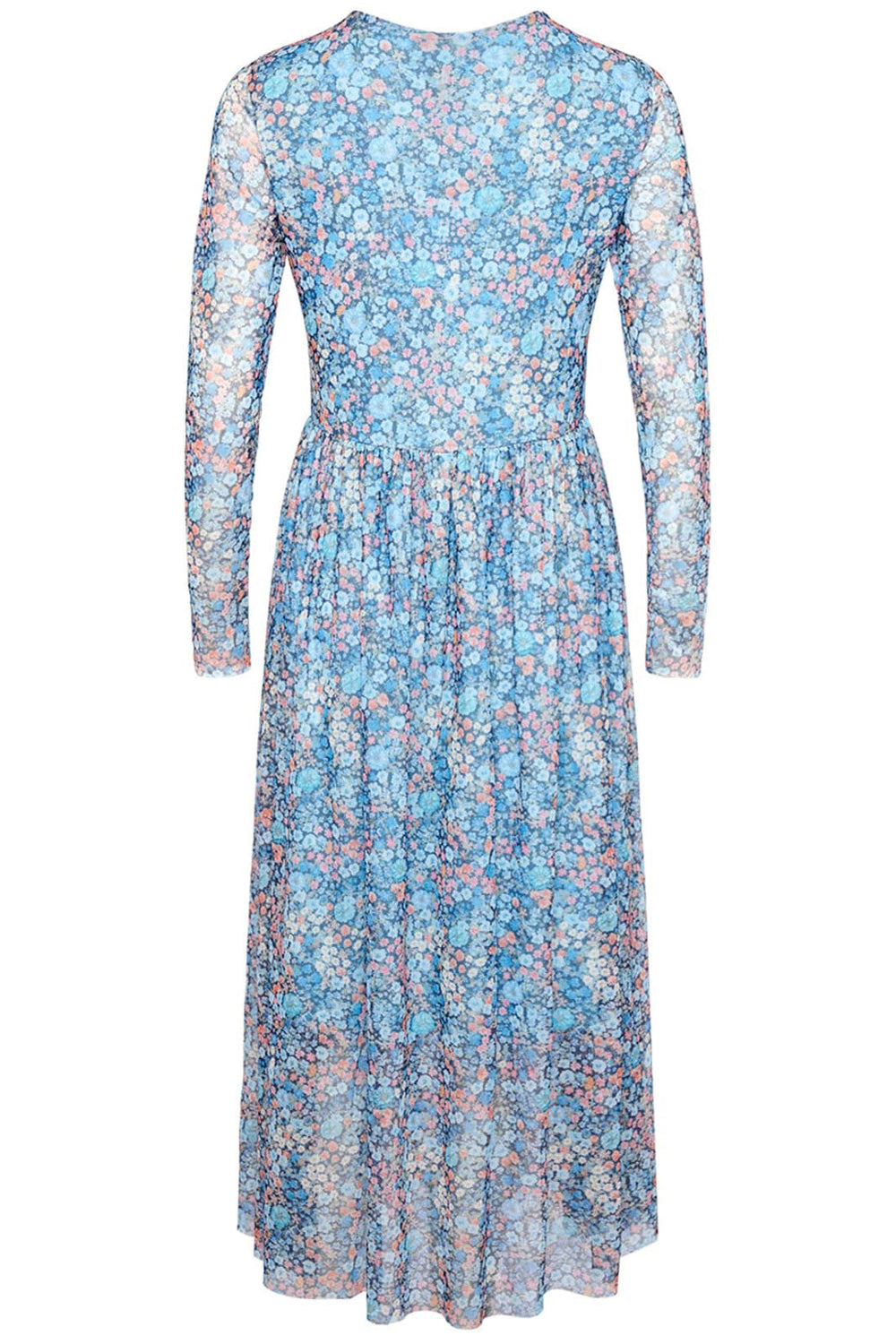 Noella - Lola Dress Mesh - Blue Flower Kjoler 