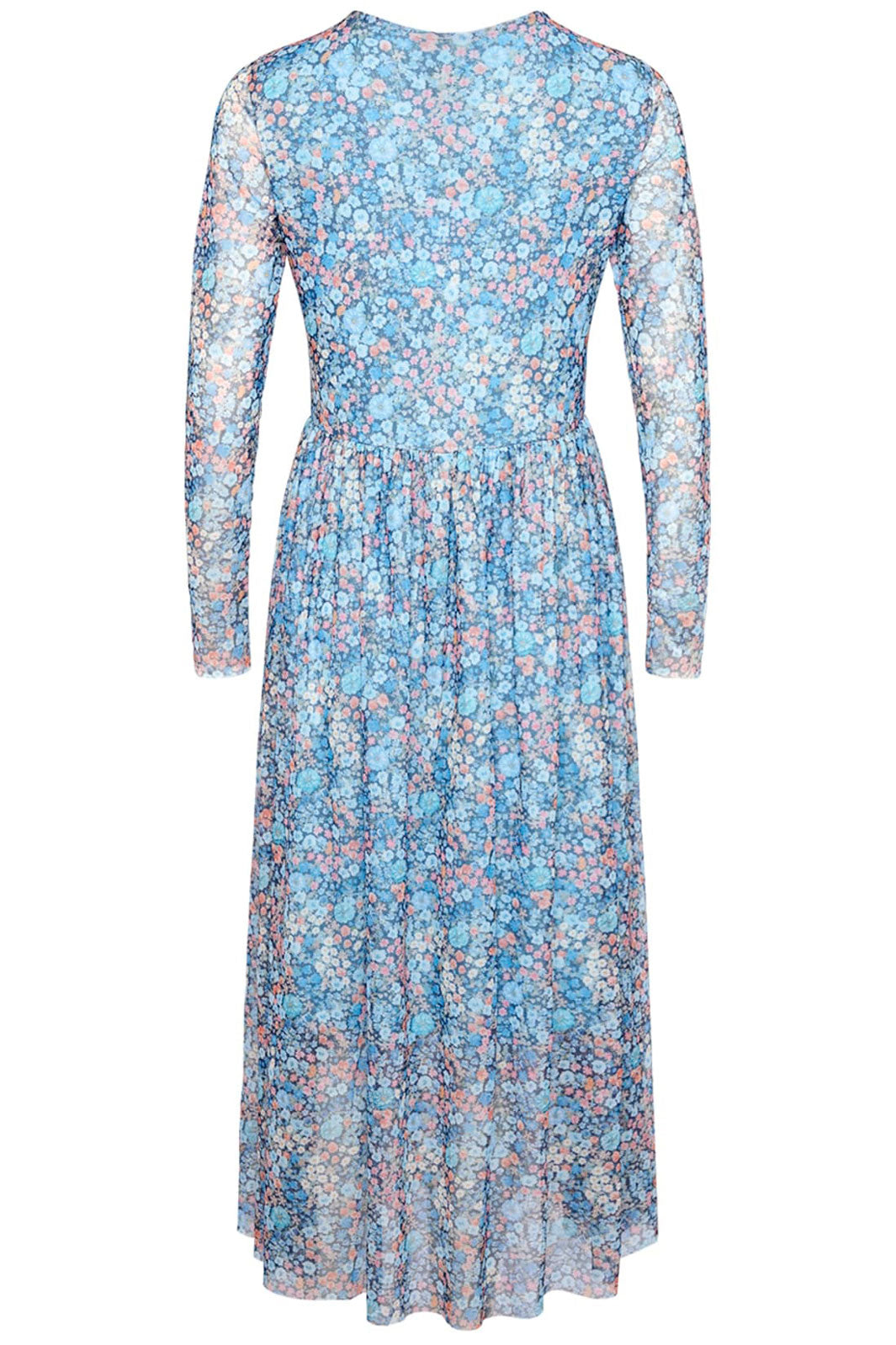 Noella - Lola Dress Mesh - Blue Flower Kjoler 