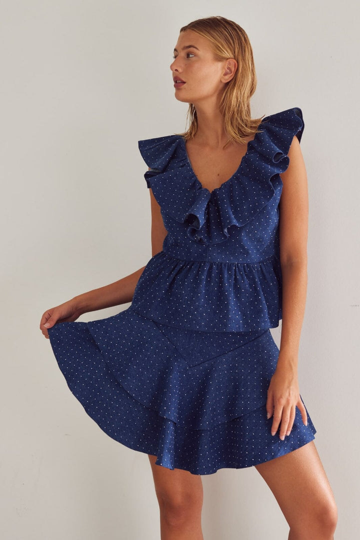 Noella - Louisa Blouse 13220001 - 1319 - Blue Wash