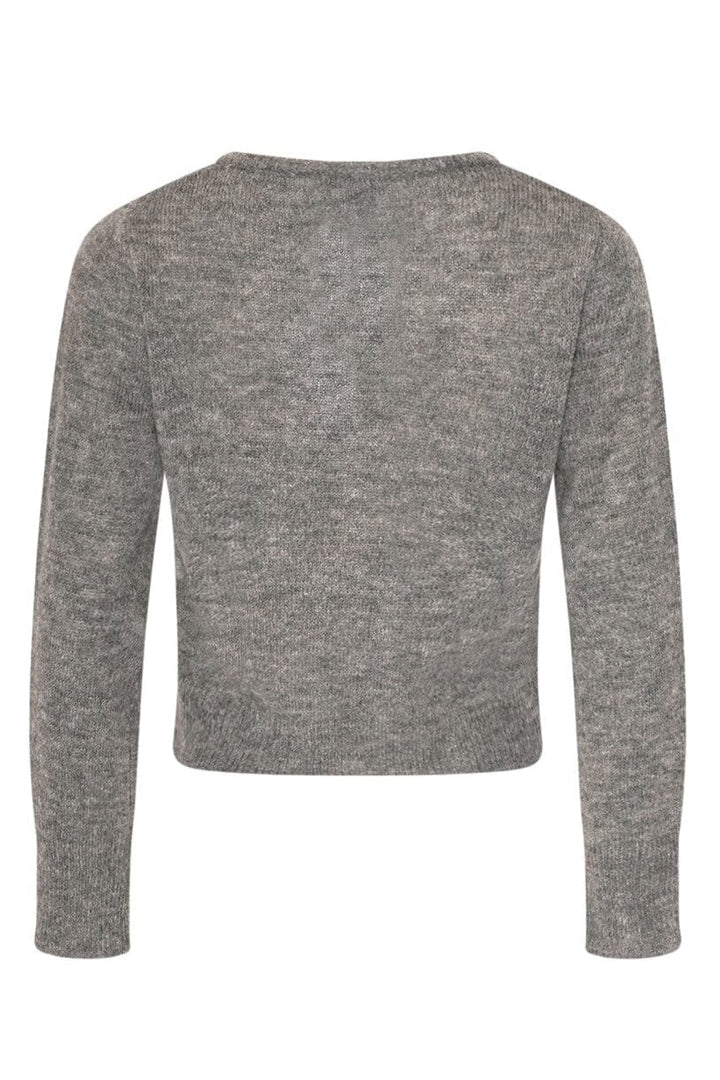 Noella - Lya Knit Cardigan 13980002 - 019 - Dark Grey Melange