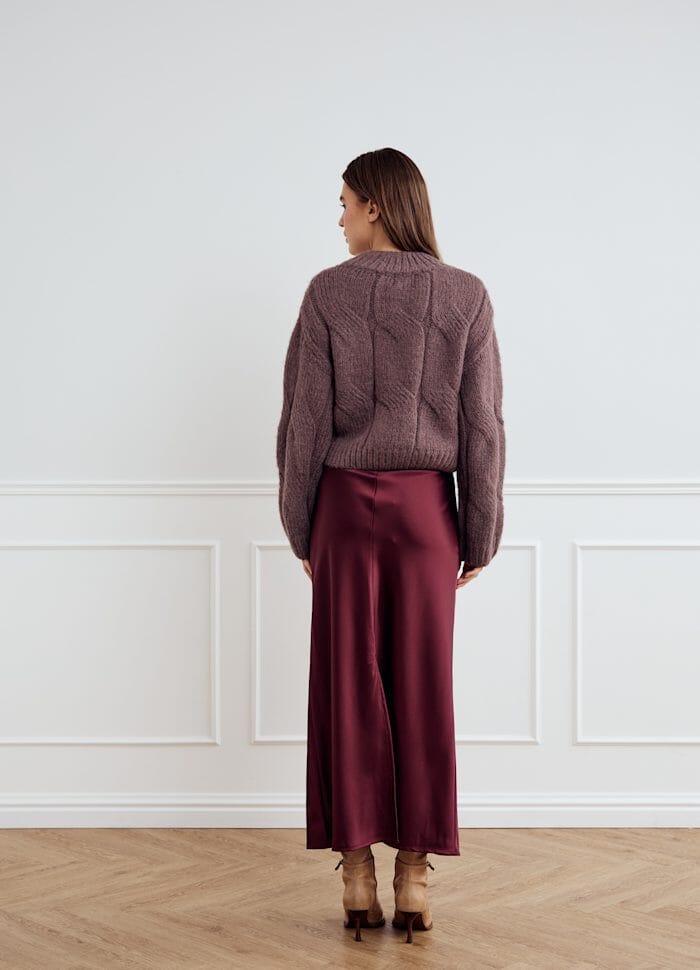 Noella - Lynx Knit 13780001 - 1251 - Morel Strikbluser 