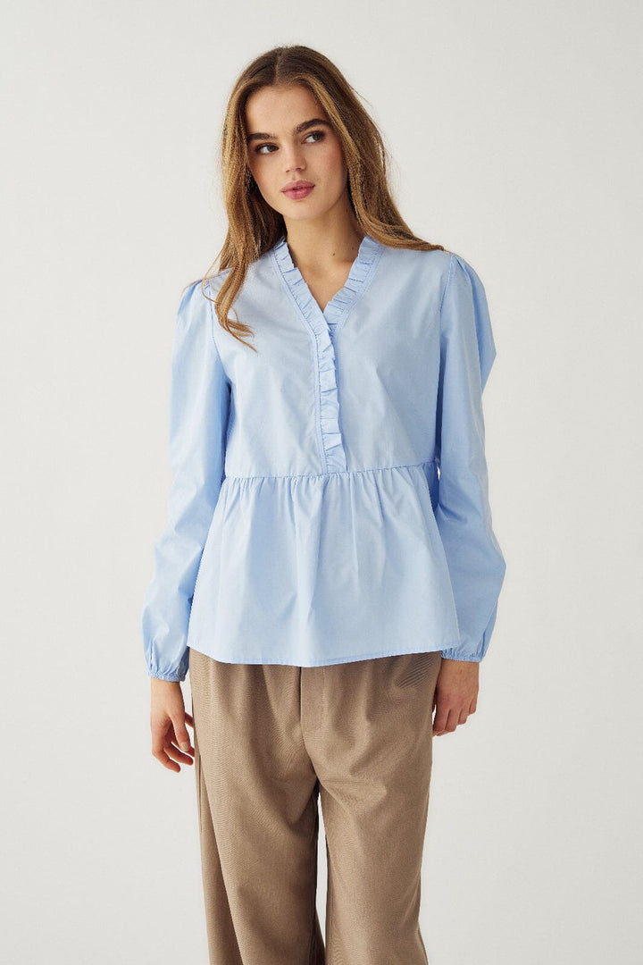 Noella - Matti Blouse 14540005 - 016 - Light Blue Bluser 
