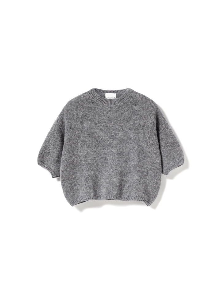 Noella - Mimi Knit Jumper - 218 Grey Strikbluser 