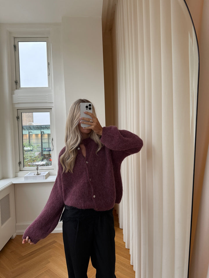 Noella - N-Kae Knit Cardigan 15950001 - 1285 - Rust Cardigans 