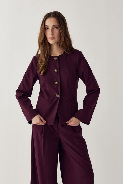 Noella - N-Kasaundra Ls Blazer 12700035 - 1393 - Winetasting Blazere 