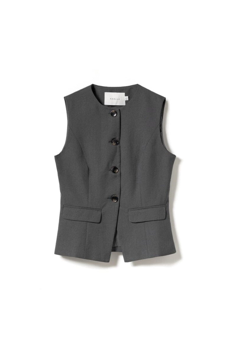 Noella - N-Kasaunette Vest 10730003 - 1400 - Charcoal Mel.