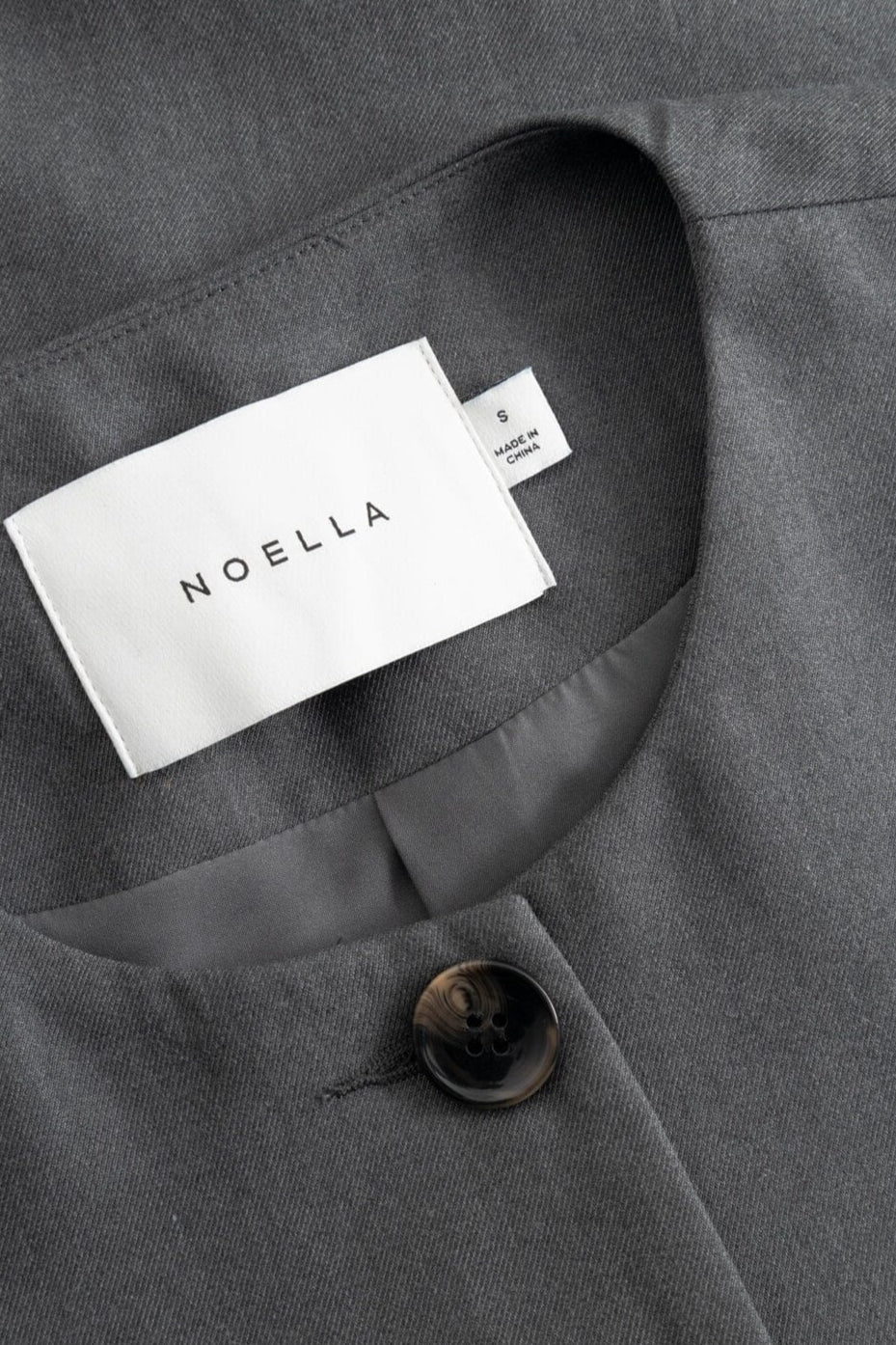 Noella - N-Kasaunette Vest 10730003 - 1400 - Charcoal Mel.