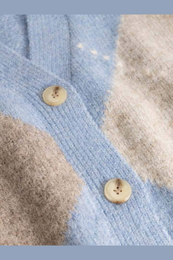 Noella - N-Laiana Knit Cardigan 14670002 - 1514 - Sky Blue Mix