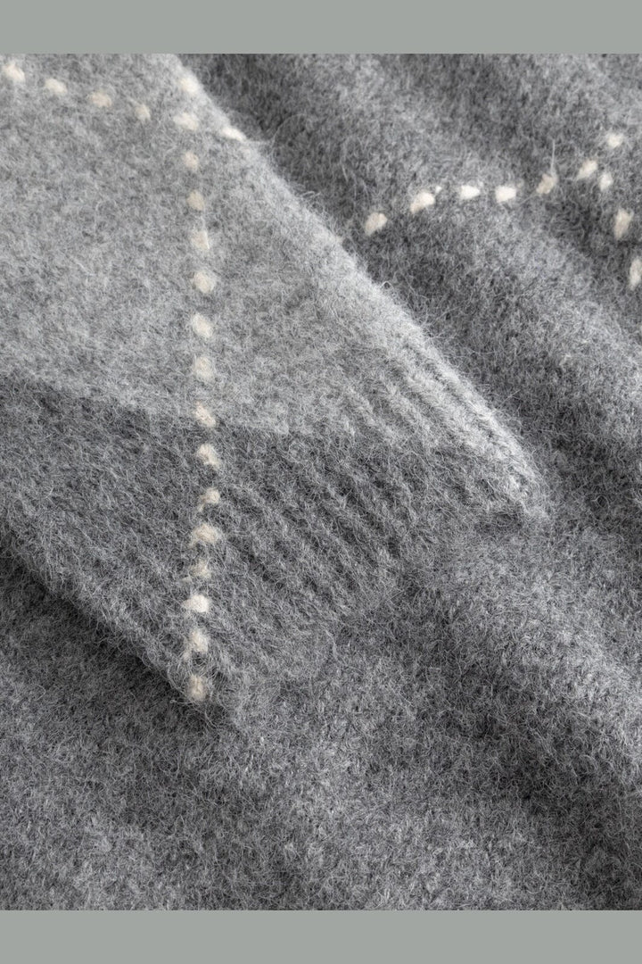 Noella - N-Laiana Knit Cardigan 14670002 - 507 - Grey Mix