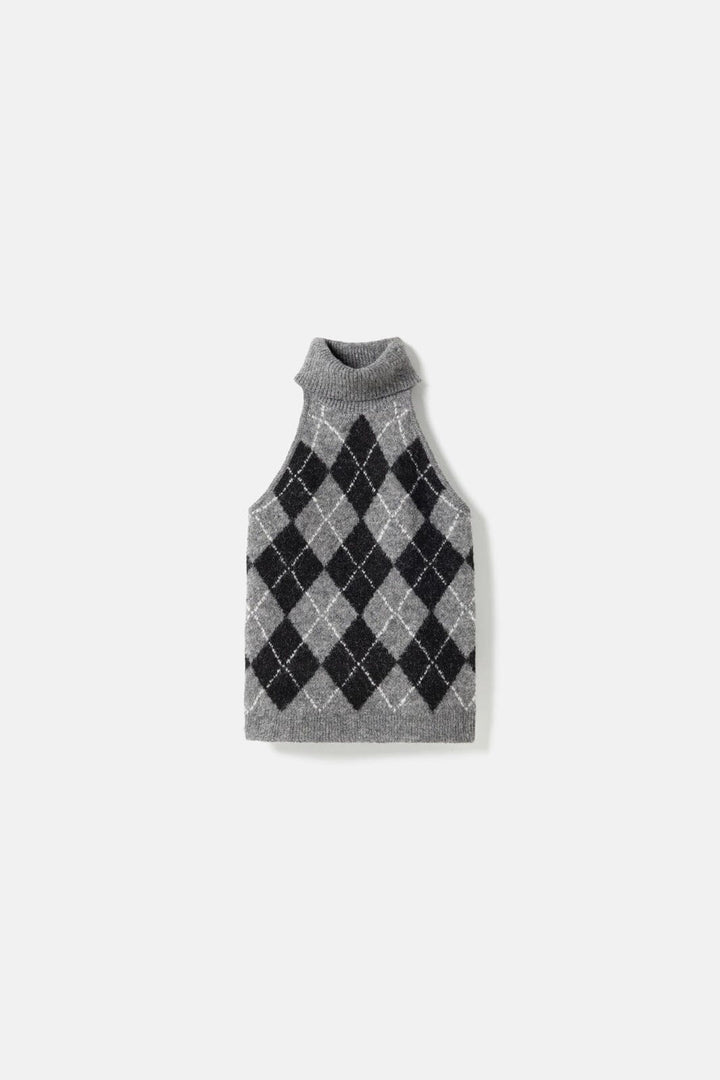 Noella - N-Lajoianna Knit Top 16100004 - 1521 - Black Grey Mix