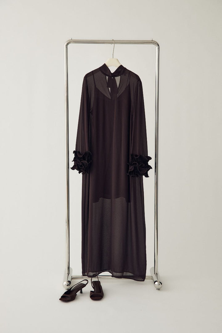 Noella - N-Latania Long Dress 14510005 - 674 - Chocolate Kjoler 