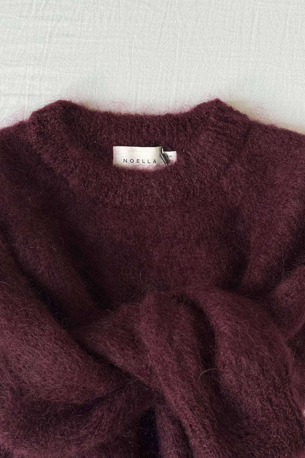 Noella - N-Latora Knit 15250002 - 1393 - Winetasting Strikbluser 