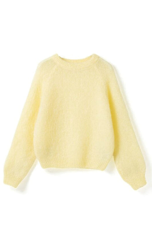 Noella - N-Latora Knit 15250002 - 260 - Light Yellow Strikbluser 