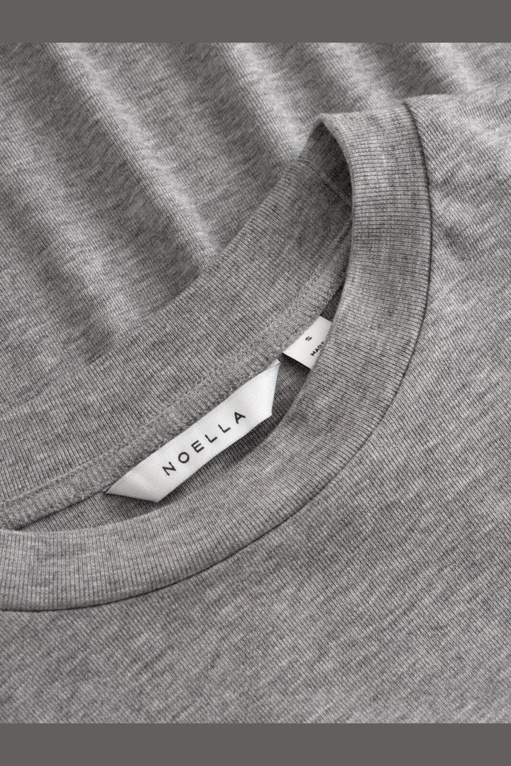 Noella - N-Lidie Ls Top 17000001 - 972 - Medium Grey Mel.